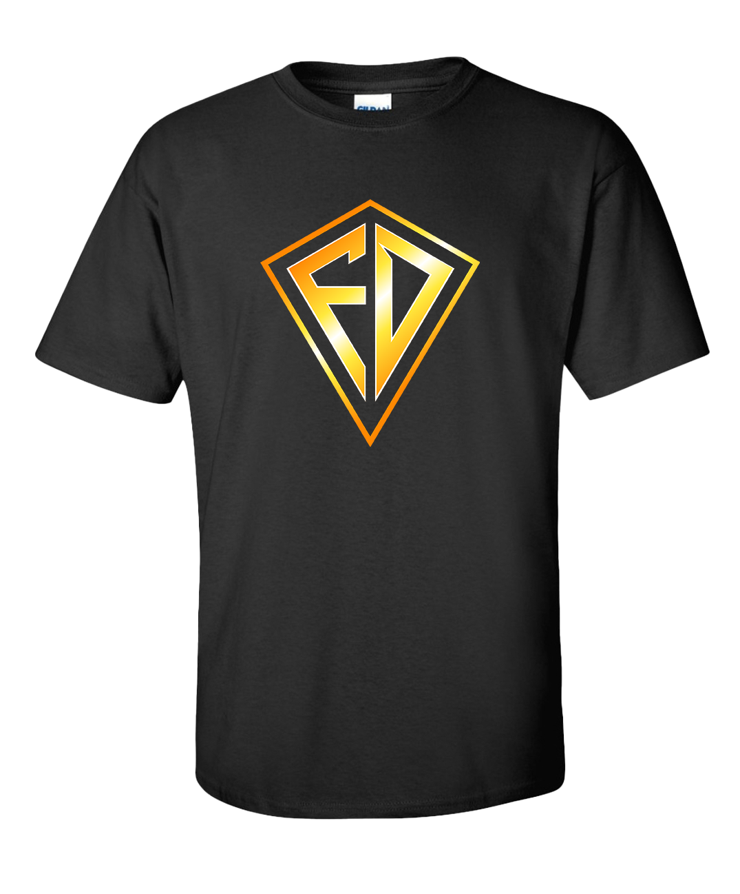 Gold Fortnitedad Logo T-Shirt