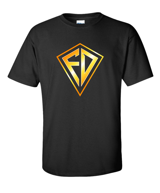 Gold Fortnitedad Logo T-Shirt