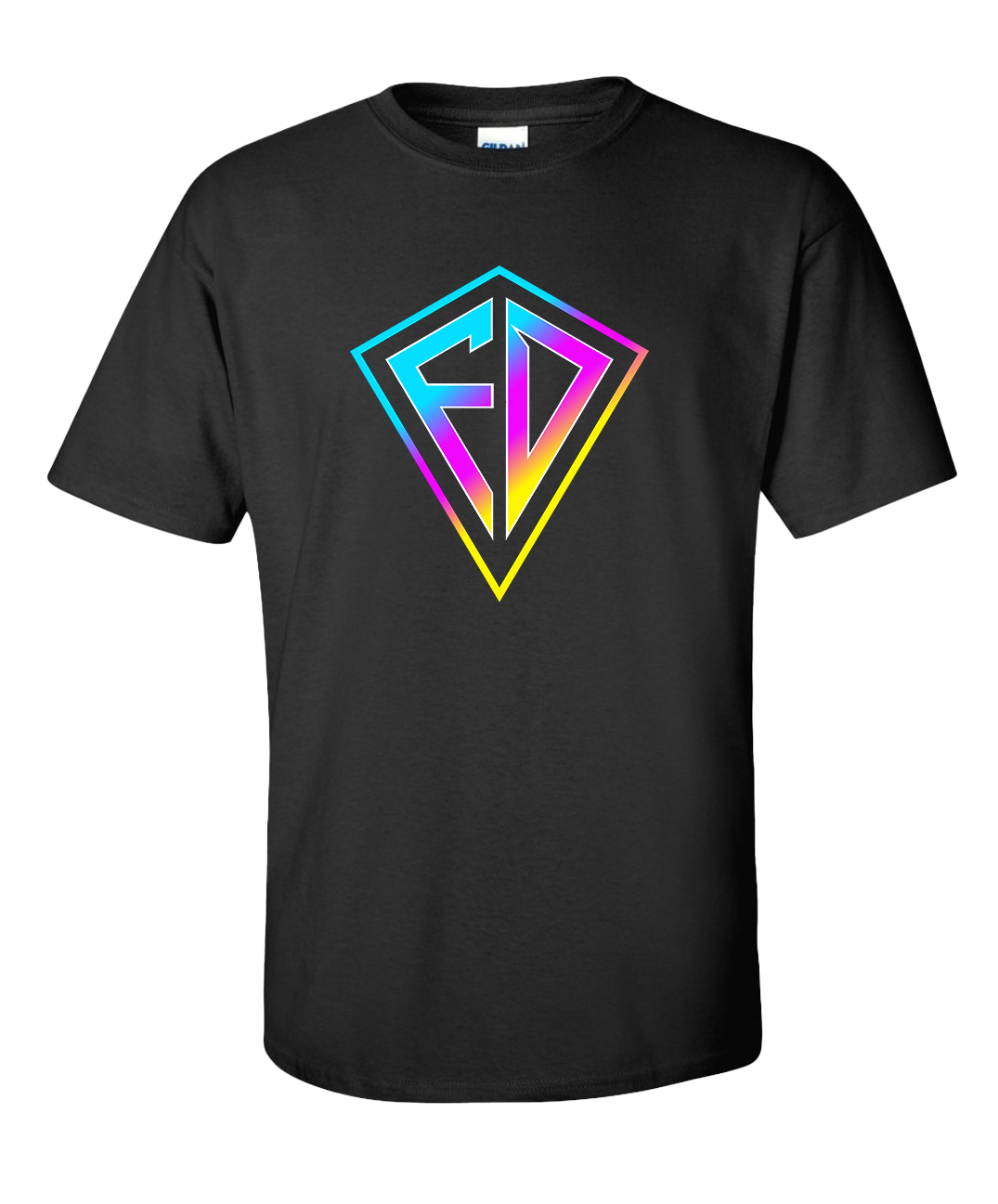 Rainbow Fortnitedad Logo T-Shirt