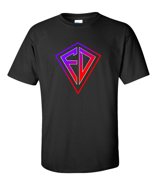 Reddish-Purple Fortnitedad Logo T-Shirt