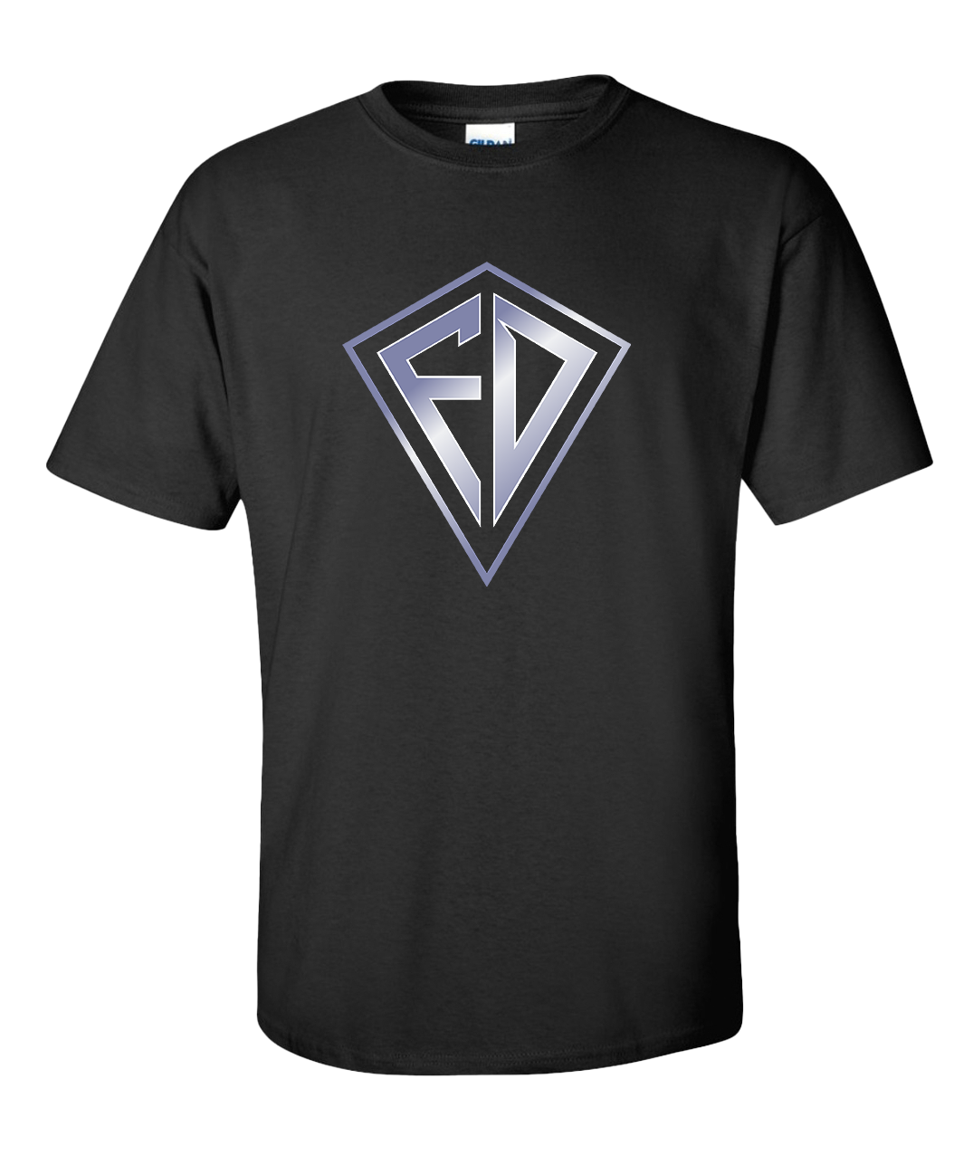 Silver Fortnitedad Logo T-Shirt